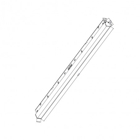 LED spotlight for magnetic rail Basis Exility (24W)
