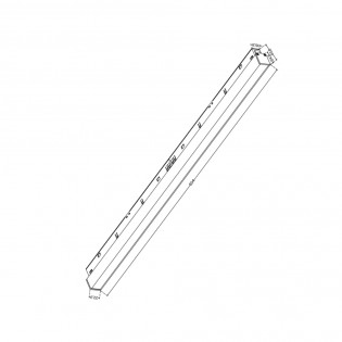 LED-Magnetspurstrahler Basis CCT Exility (24W)