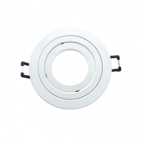 Pack 5 Classic round white