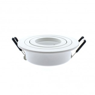 Pack 5 Classic rund weiß