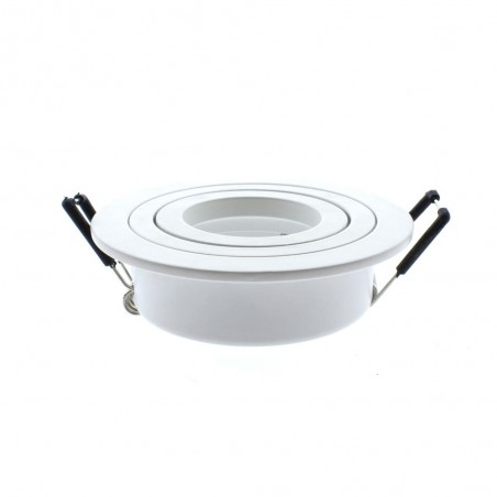 Pack 5 Classic rund weiß