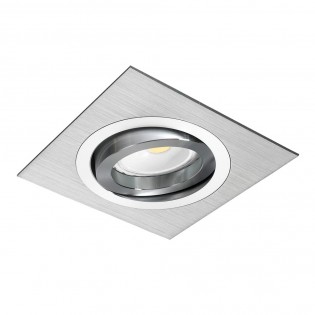 Einbaustrahler CLASSIC quadratisch aus Aluminium. Wonderlamp