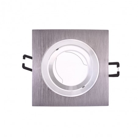 Einbaustrahler CLASSIC quadratisch aus Aluminium. Wonderlamp