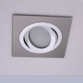 Einbaustrahler CLASSIC quadratisch aus Aluminium. Wonderlamp