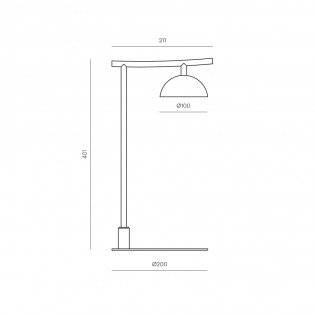 Lámpara de mesa LED Tana (4W)