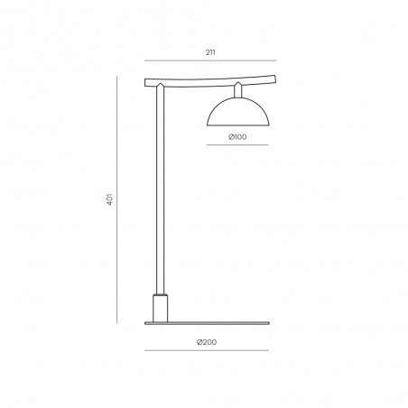 Lámpara de mesa LED Tana (4W)