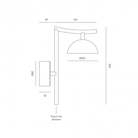 Tana LED-Wandleuchte (4W)