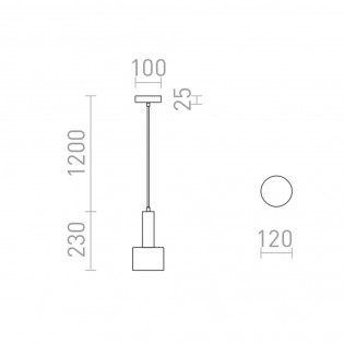 Pendant lamp Giulia