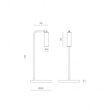 LED-Tischleuchte Tura (5W)