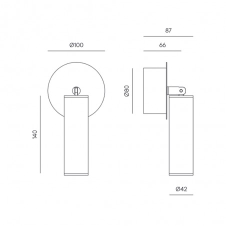 Tura LED-Wandleuchte (5W)