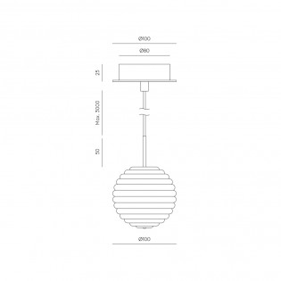 Doul LED-Deckenleuchte (3W)