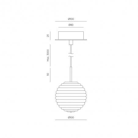 Doul LED-Deckenleuchte (3W)