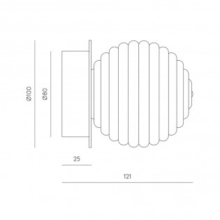 Doul LED-Wandleuchte (3W)