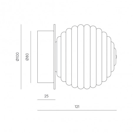 Doul LED-Wandleuchte (3W)