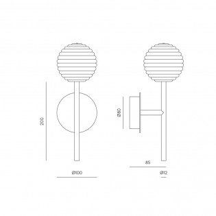 LED Wall Lamp Doul (3W)