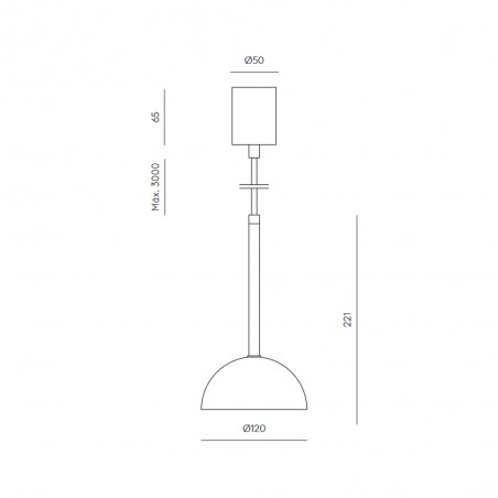LED Pendant Lamp Dussa (9W)