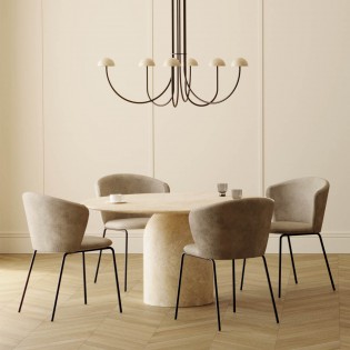 Dussa II LED-Kronleuchter (6x9W)