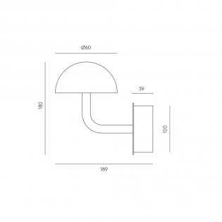LED Wall Lamp Dussa II (9W)
