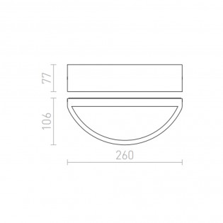 Outdoor Wall lamp Lesa