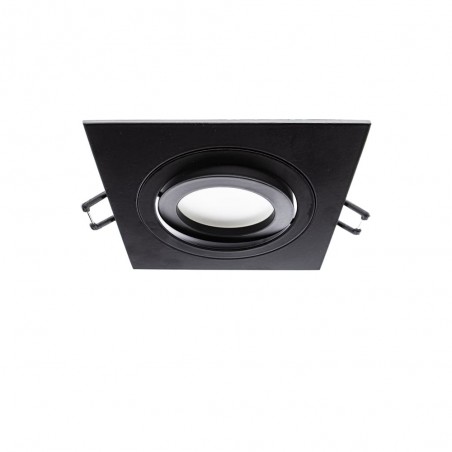 Downlight classic square black