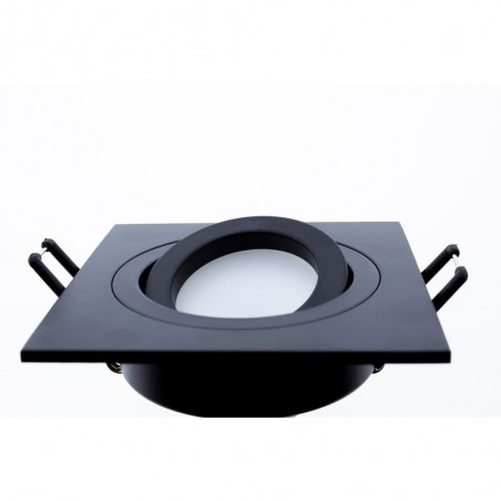 Einbaustrahler classic square schwarz