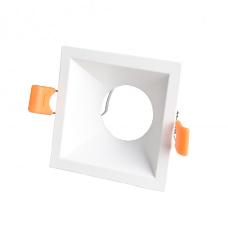 Pack 5 Recessed lights Confort Squared (white)