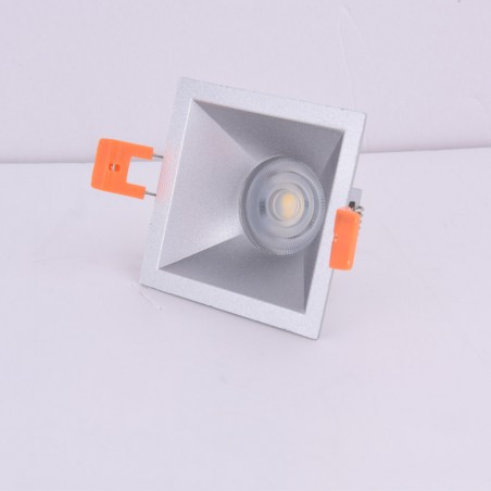 Einbaulampe Confort Squared (silber)