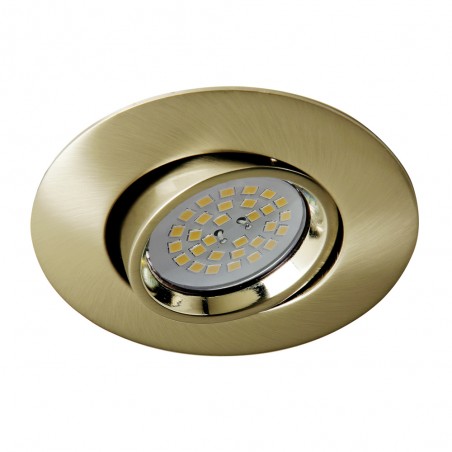 ROUND II Einbaustrahler altgold. Wonderlamp