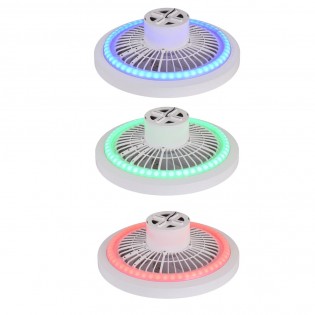 LED Ceiling Flush Fan Moli RGB CCT Smart (35W)