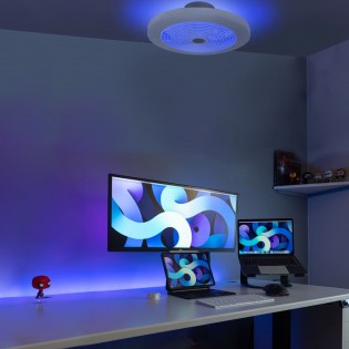 LED-Deckenventilator Moli RGB CCT Smart (35W)