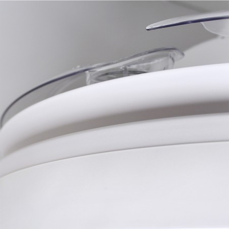LED fan with foldable blades Vera Mini CCT Dim (30+10W)