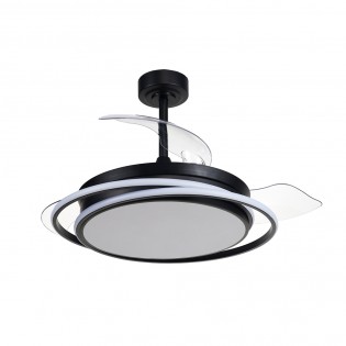 LED fan with foldable blades Antila CCT Dim (60W)