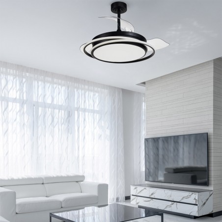 LED-Ventilator mit klappbaren Flügeln Antila CCT (45W)
