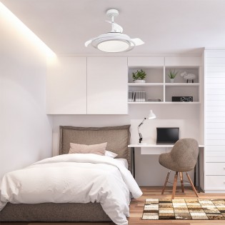 Antila Mini CCT Klappflügel LED-Ventilator (45W)