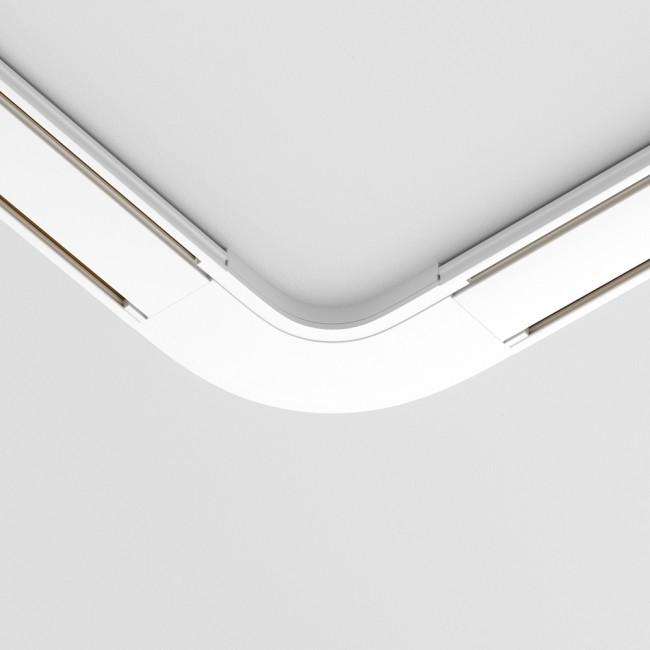 Curved connector for magnetic rail Radity