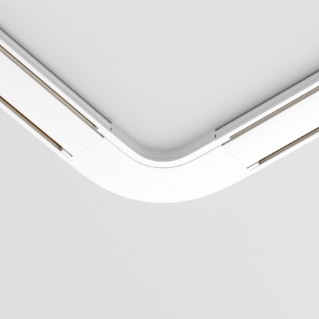 Curved connector for magnetic rail Radity
