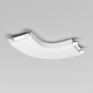 Curved connector for magnetic rail Radity