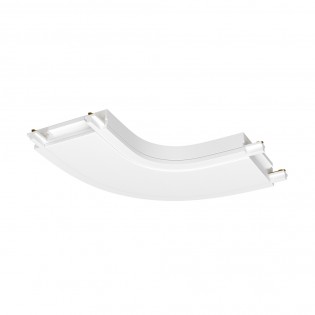 Curved connector for magnetic rail Radity