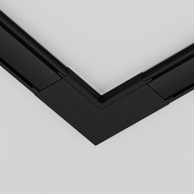 Corner connector for magnetic rail Radity
