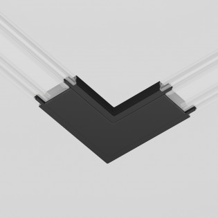 Corner connector for magnetic rail Radity