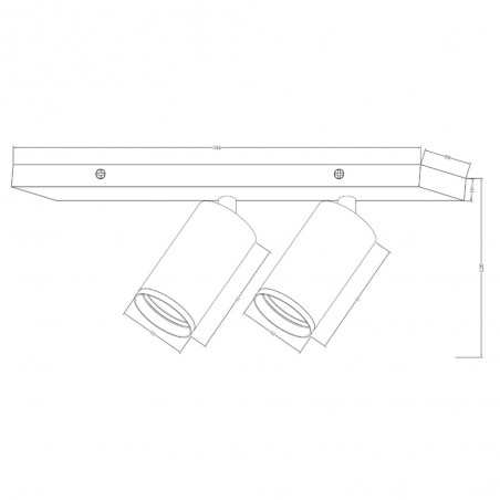 Spotlights Track Lamp Focus S II (2 lights)