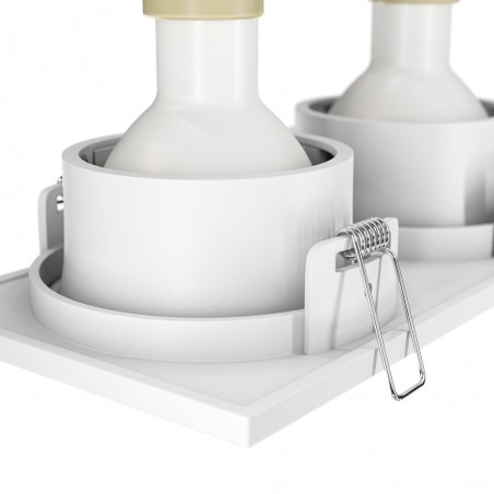 Bathroom's Recessed Light Zoom (2 lights)