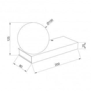 Wall lamp Balance