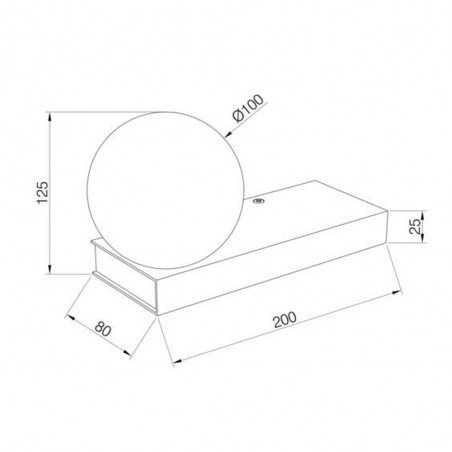 Wall lamp Balance
