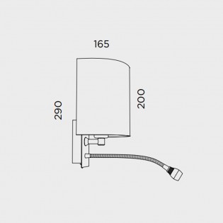 Wall lamp Basic II