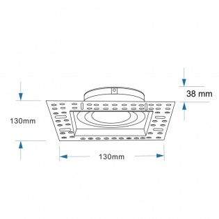 Ceiling Recessed Light Atom
