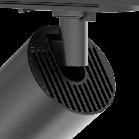 Einphasen-Schienenstrahler Focus Zoom Unity Dim (12 W)