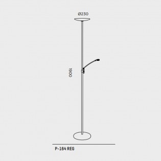 Cosmos LED-Stehleuchte (38W)