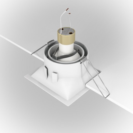 Ceiling Recessed Light Dot Square