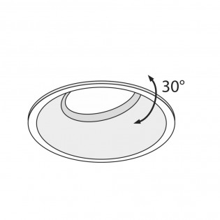 Ceiling Recessed Light Dot Round